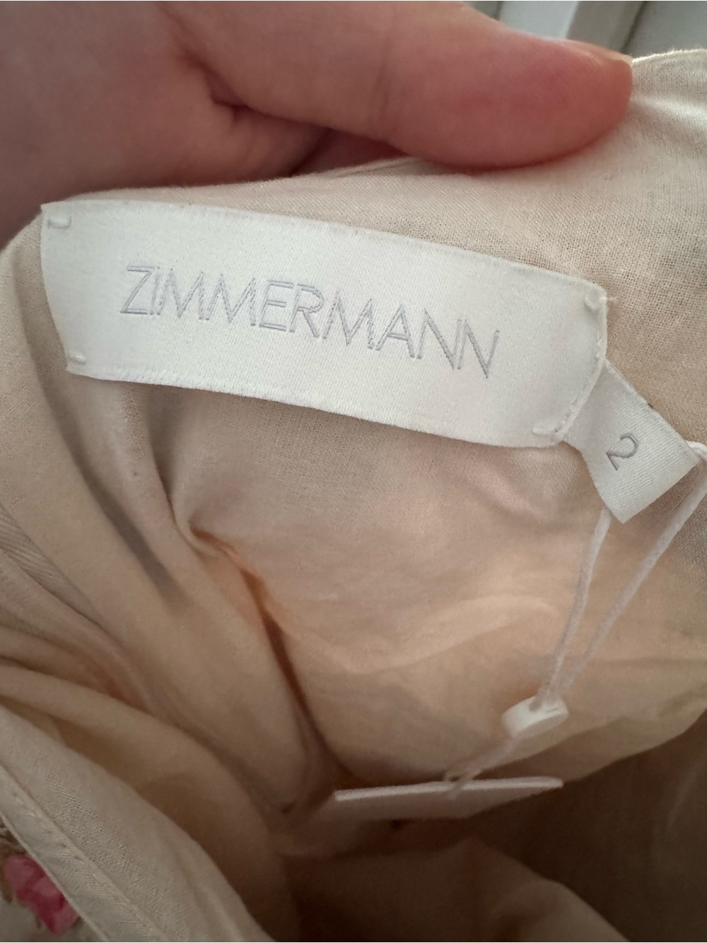 Zimmermann Laurel Frill Maxi Dress AU 2. - Picture 7 of 9